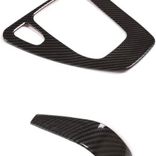 Eiseng Carbon Fiber Car Steering Wheel Trim Sequins Frame for 3 Series E90 325i 328i 330i 335i E87 120i 130i 120d 2005-20011 Interior Accessories