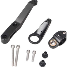 Mallofusa Motorcycle Stabilizer Steering Damper Bracket Mount Holder Kit Compatible for Honda CBR954RR 2002 2003 Silver
