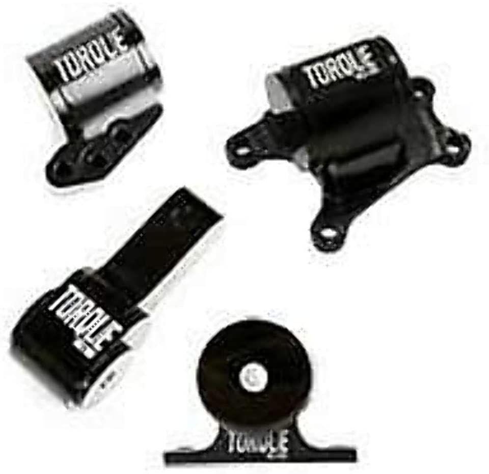 Torque Solution TS-EV-1236 Aluminum 4 Piece Engine Mount Kit(Billet Mitsubishi Evolution VII-IX 2001-2006)