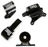 Torque Solution TS-EV-1236 Aluminum 4 Piece Engine Mount Kit(Billet Mitsubishi Evolution VII-IX 2001-2006)