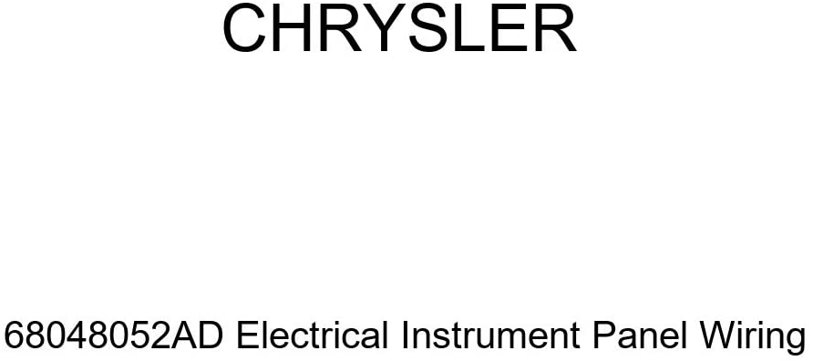 Genuine Chrysler 68048052AD Electrical Instrument Panel Wiring