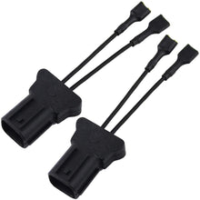 FARBIN Waterproof Auto Horn 12V Car Horn Loud Dual-Tone Electric Snail Horn Kit with 2Pcs Connector Harnesses Cable for Chevrolet
