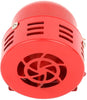 ZENITHIKE Air Raid Siren Horn Electric Car Driven Horn for Car Truck Train Van Boat,Red