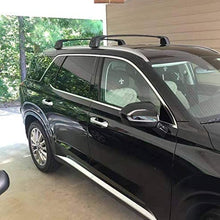 Titopena Cross Bars fit for 2019-2021 Hyundai Palisade Aluminum Cross Bar Replacement for Rooftop Cargo Carrier Bag Luggage Kayak Canoe Bike Snowboard Skiboard