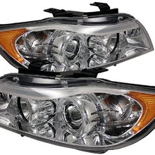 Spyder Auto PRO-YD-BMWE9005-AM-SM Smoke Halo Amber Projection Headlight