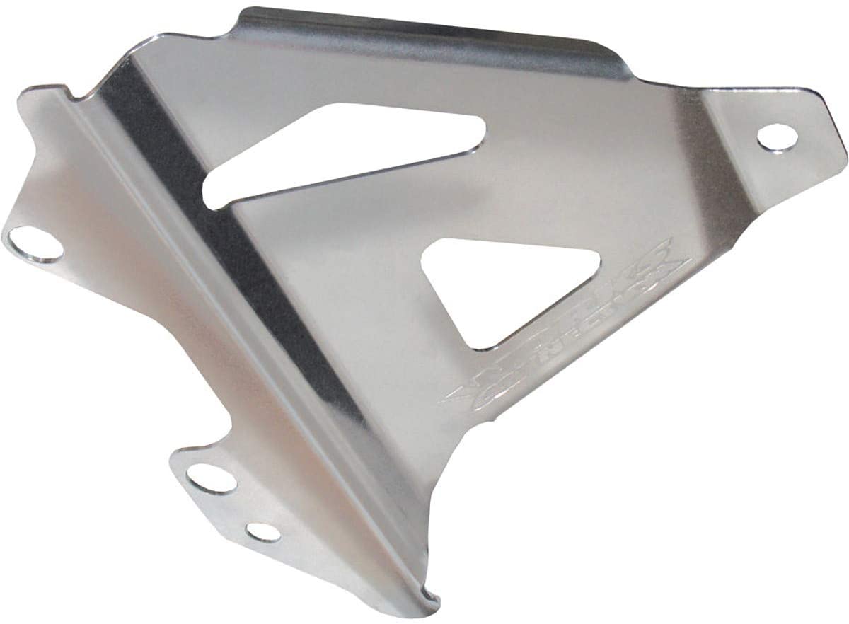 Works Connection 09-11 HONDA CRF450R Radiator Braces (BRUSHED ALUMINUM)