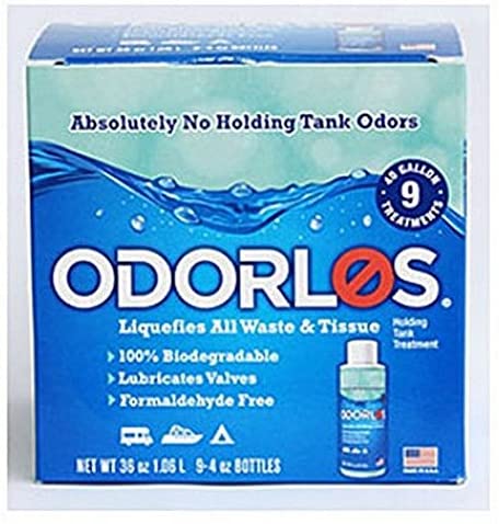 Stag RV Trailer Camper Sanitation Odorlos 4 Oz Bottles (9 Per Pack) PA352LU51