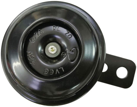 Homyl 48V 0.2A Universal Super Loud Horn for Electric Bike Black Trumpet