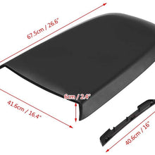 Hood Scoop,Black Hood Scoop Car Decorative Air Vent Cover Black Hood Scoop for Ford Mustang GT V8 2005-2009