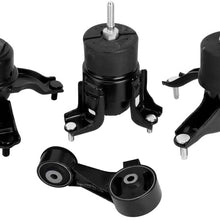AutoForever 4 PCS Engine Motor & Trans Mount Kit A4203 A4211 A4236 A4207 Compatible with 2002-2006 3.0L Camry