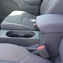Auto Console Covers- Compatible with The Nissan Frontier 2005-2019 Center Console Armrest Cover Waterproof Neoprene Fabric- Gray