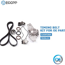 ECCPP Timing Belt Water Pump Kit Fit for 1997 1998 1999 2000 2001 2002 Acura Honda 3.0 3.5L J30A1 J35A1