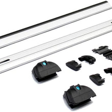 TRIL GEAR 48" Aluminum Utility Top Roof Rack Cross Bar Luggage Carrier with Locks