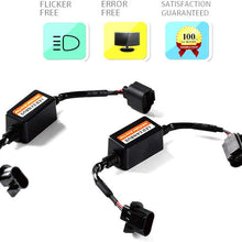 2X H13 LED Headlight Canbus Warning Error Free Resistor Canceller Decoder STOCK