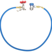Refrigerant Recharge Hose, R134a Car Refrigerant Recharge Hose Gas Can Fitting Pipe Can Tap for R502 R-12 R-22
