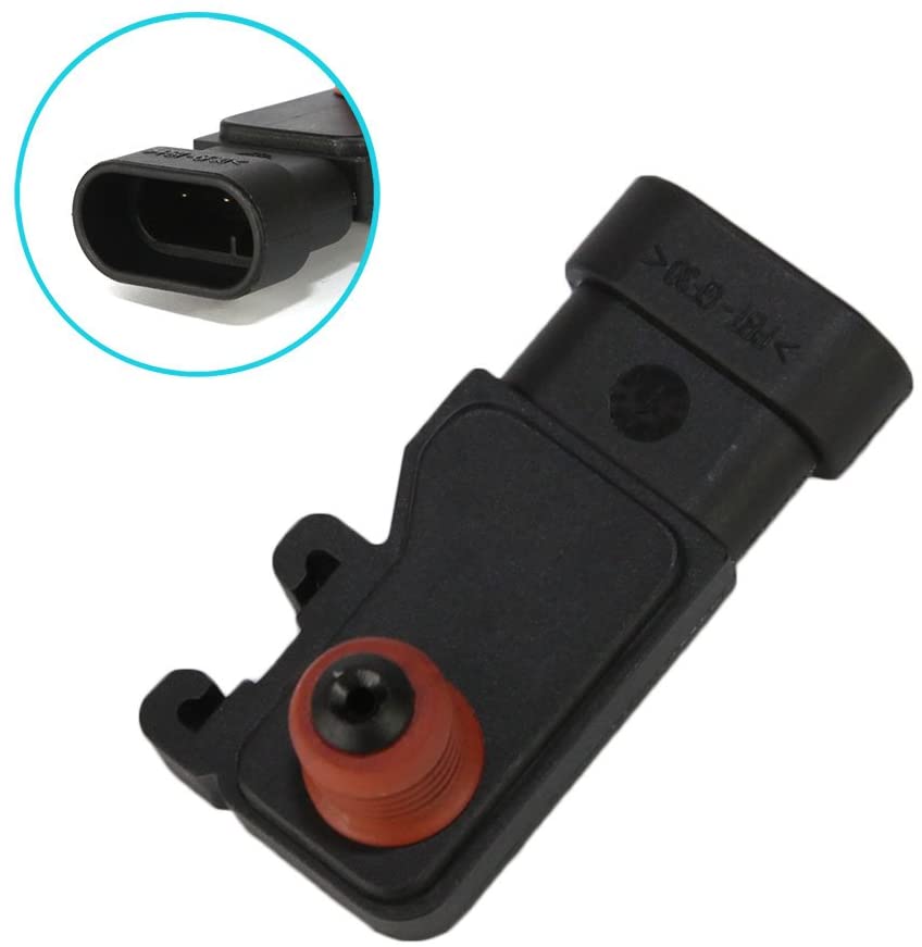 DOICOO Manifold Absolute Pressure MAP Sensor 16212460 AS60 for Buick Chevy Chevrolet Cadillac GMC Isuzu Pontiac