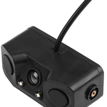 Beennex Radar Detectors for Cars,3 in 1 Car Visual Reversing Video Rear View Camera with Backup Radar Detector Parking Sensor