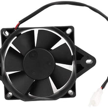 REOUG Motorcycle Thermo Electric Cooler Accessories Cooling Fan Fit for 250cc Karting