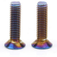 Kyostar Stainless Steering Wheel Screw Bolts Burnt Titanium Blue Steering Wheel Bolts Screw