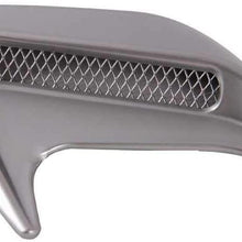 LSJVFK 1Pcs Car Decorative Air Scoop Flow Intake Hood Vent Bonnet Universal