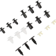 SELEAD 150Pcs Car Retainer Clips Bumper Fastener Rivet Clips Auto Body Clips for GM Ford Toyota Honda