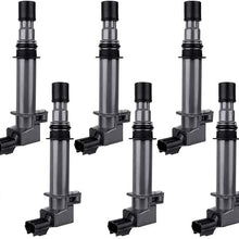 ROADFAR Pack of 8 Ignition Coils Fit for Dodge Jeep Chrysle-r Mitsubishi 1999-2008 V8 V6 3.7L 4.7L Equivalent with OE: UF270 UF297 UF399