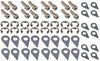 Stage 8 8906 Locking Header Bolt Kit with 8mm Bolts for Ford 4.6 and 5.4 Liter Modular Engine