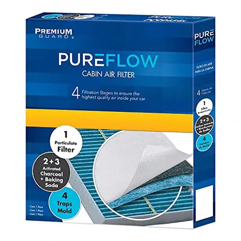 Pureflow Cabin Air Filter PC5448X | Fits 2006-11 Buick Lucerne, 2005 Cadillac DeVille, 2001-03 Oldsmobile Aurora, 2000-05 Pontiac Bonneville