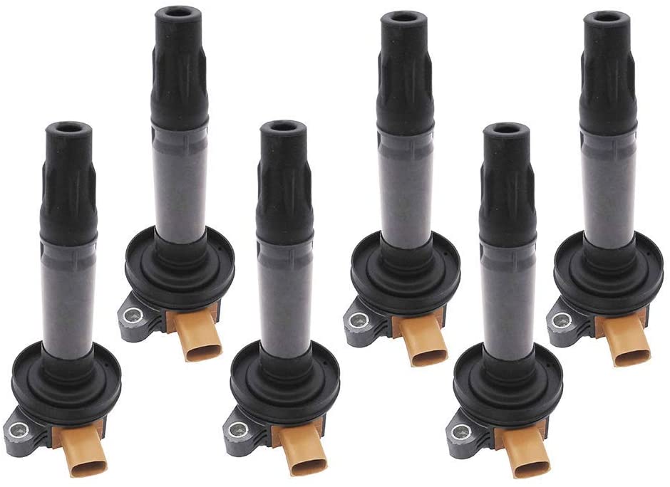 Germban BL3Z-12029-C DG549 Ignition Coils Set of 6pcs Replacement for Expedition Explorer F-150 Flex Taurus Transit for Lincoln MKS MKT Navigator 3.5L V6 2013-2017 UF646