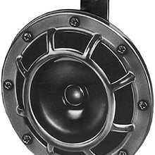 HELLA 003399801 Supertone 12V High Tone / Low Tone Twin Horn Kit with Red Protective Grill, 2 Horns (3AG 003 399-801)