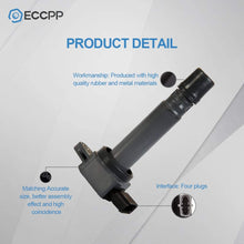 ECCPP Portable Spare Car Ignition Coils Compatible with Volvo S80/XC90 2005-2011 Replacement for UF574 C1722 for Travel, Transportation and Repair (Pack of 8)