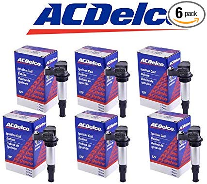 ACDelco Ignition Coil D501C 12613057, 12629037 6 pack