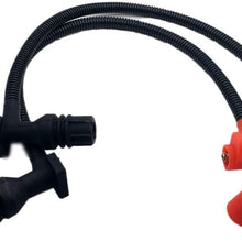 ALLMOST 2PCS Spark Plug Wire Set Compatible with Polaris Ranger 800 2011-2014 Spark Plug Wires 4012888 4012889