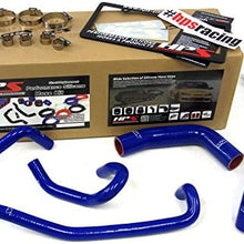 HPS 57-1425-BLUE-1 Blue Silicone Radiator Coolant/Heater Hose Kit