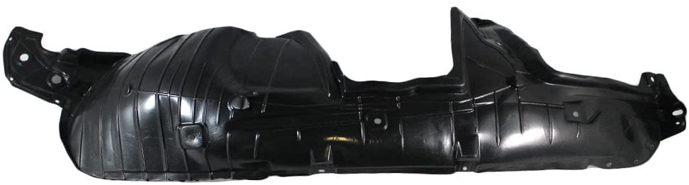 Titanium Plus Autoparts 2008-2013 Compatible With NISSAN Rogue Front Left Driver Side splash guard splash shield fender liner Liner Apron NI1248117