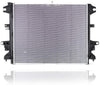 Radiator - PACIFIC BEST INC. For/Fit 16-19 Nissan Titan XD-Crew, 17-19 Extended/Regular Cab 5.6L Plastic Tank, Aluminum Core 2-Row - 21410EZ30B