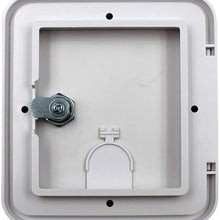 KABITA115 - Power Cord Hatch Electrical Access Door for RV Camper Trailer Motorhome Power Protection