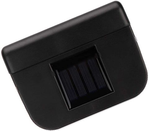 Kesoto Car Exhaust Fan Solar Power Truck Window Cooler Breathing Circulating Fan