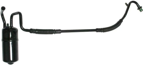 EMIAOTO HA10020C A/C Accumulator with Hose Assembly F7DZ17C836EA, F7DZ19C836 for 1996-2001 Ford 1996-2011 Mercury