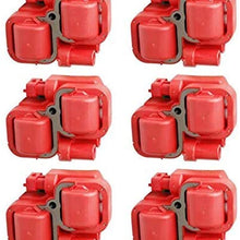CarBole Ignition Spark Coils Set Of 6 UF-359 + 12 Pcs Wires Set For Mercedes-Benz C CL CLK ML Class