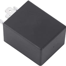 Senyar Flasher Relay, EP27 5 Pin 12V 0.1W LED Car Flasher Relay for LED Turn Signal Light Car Accessories