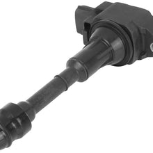 X AUTOHAUX 22448-EY00A Ignition Coil Black for INFINITI Q60 G37 MK1 2013-2016 3.7 PETROL V6