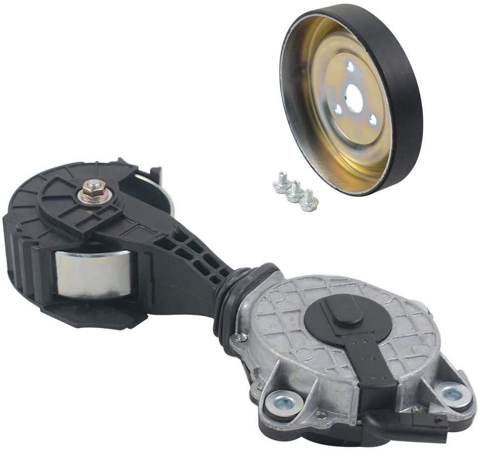 GELUOXI 7571013 7571012 Water Pump Pulley and Timing Belt Tensioner for BM-W F20 F21 F30 F31 1er 3er R55 R56 R57 R58 R59 R60 Mini, Ci-troen C3 C4 C5 Peu-gueot 208 308 508 DS 1.4 1.6