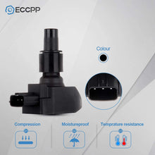 ECCPP Portable Spare Car Ignition Coils Compatible with Mazda RX-8 1.3L R2 2004-2008 Replacement for UF501 5C1450 for Travel, Transportation and Repair (Pack of 4)