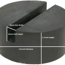 TMB Motorsports 2 Pack Polyurethane Universal Medium Size Slotted Jack Pad Frame Rail Protector