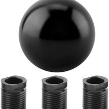 Aramox Gear Shift Knob, Car Universal Manual Knob Gear Shift Head Round Ball Shape (Blue)