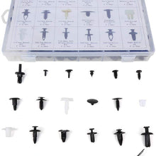 ROADFAR 408Pcs Car Fasteners Push Type Fender Rivet Clips fit for GM Ford Toyota Honda Chrysler