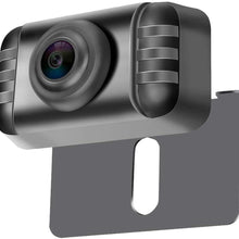 LeeKooLuu HD 720P Car Backup Camera with Smart Switch Hitch Rear View Camera Front View Camera IP69 Waterproof Super Night Vision with Grid Lines DIY Setting