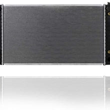 Radiator - Cooling Direct For/Fit 91-92 Cadillac Fleetwood 4.9L, 92-93 Seville 4.9L Plastic Tank, Aluminum Core - 52493406