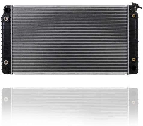 Radiator - Cooling Direct For/Fit 91-92 Cadillac Fleetwood 4.9L, 92-93 Seville 4.9L Plastic Tank, Aluminum Core - 52493406